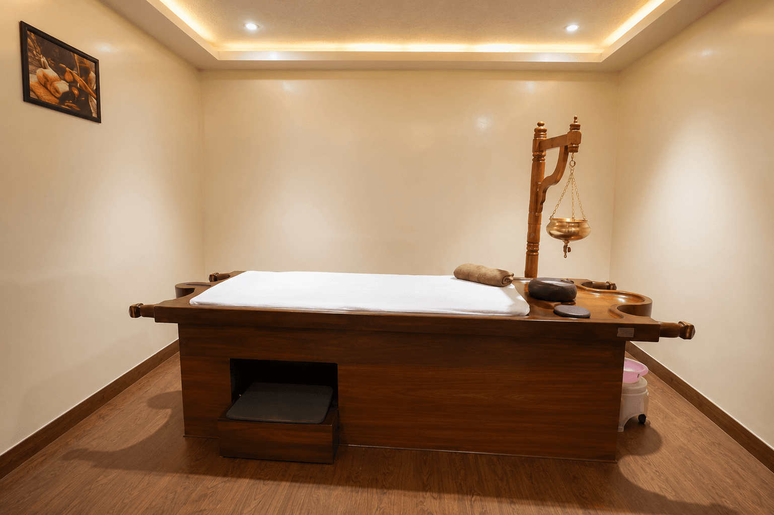 Ayurvedic wellness massage treatment