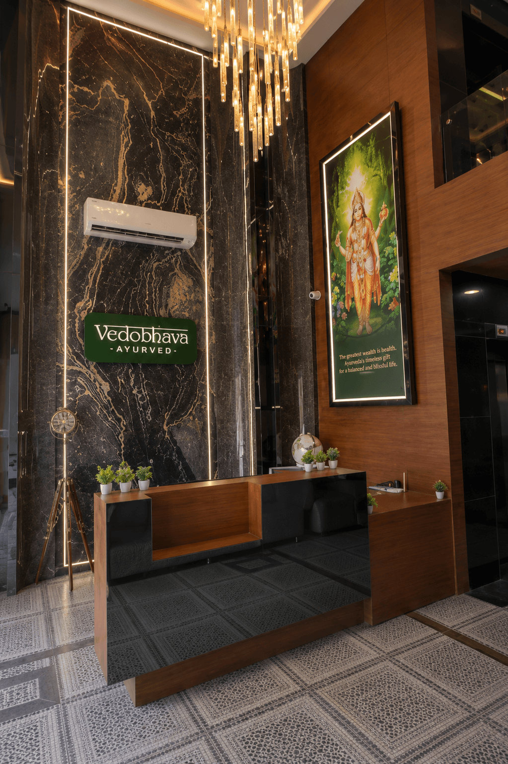 Traditional Ayurvedic oil therapy